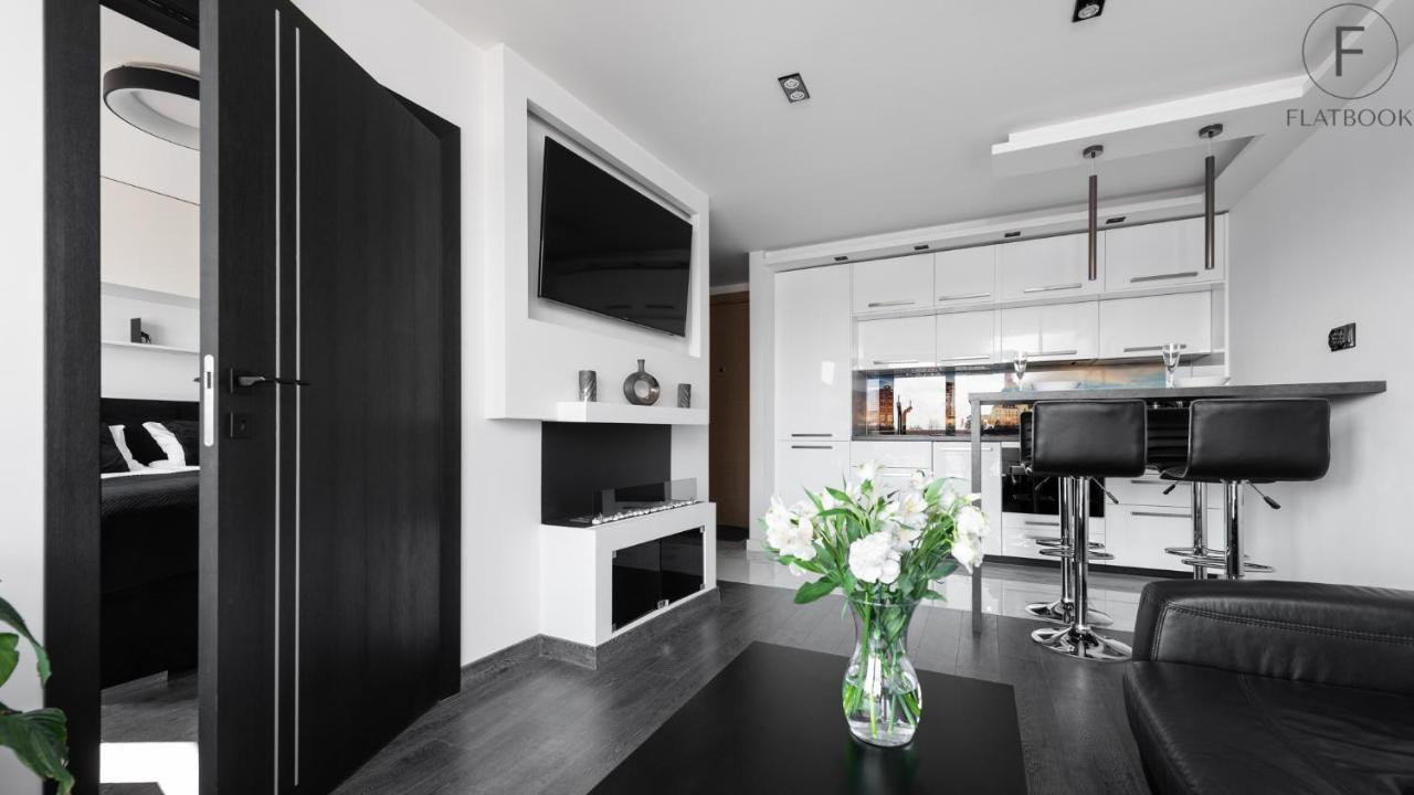 Flatbook Apartments Waterlane Island Spa With Riverview 그단스크 외부 사진